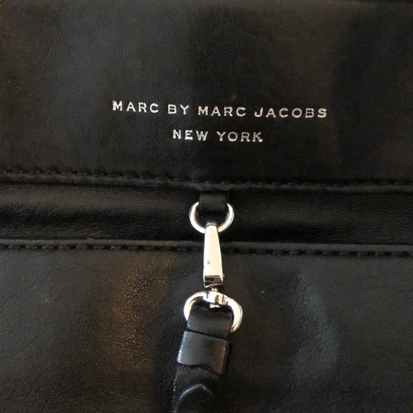 Marc Jacobs- black lamb leather weekender tote - Picture 4 of 8
